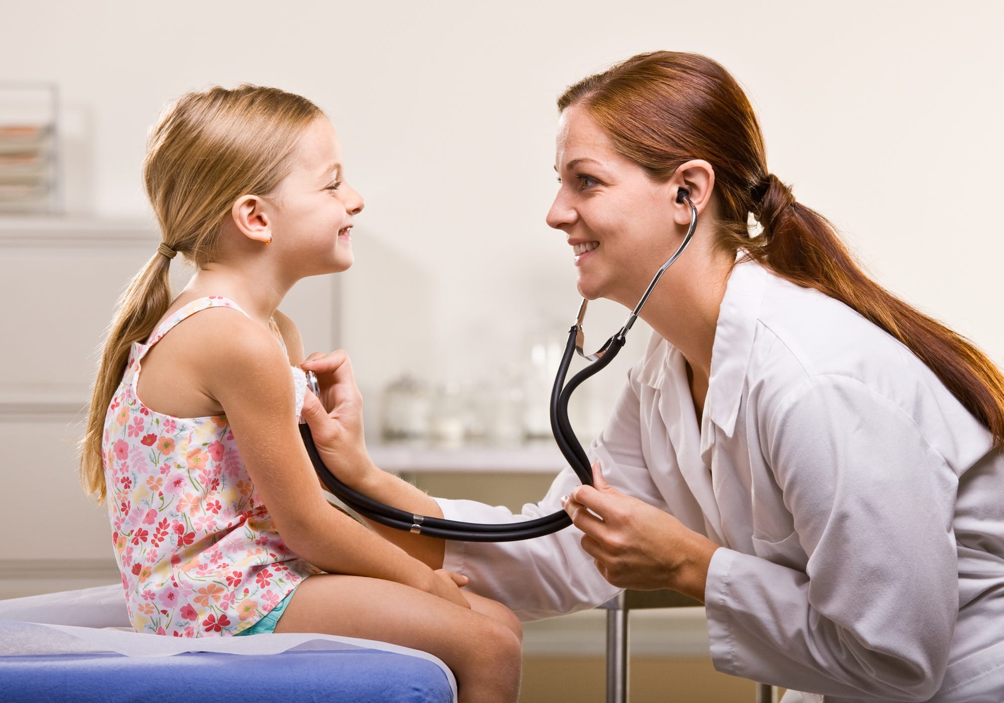 Doctor Checking Child Patient